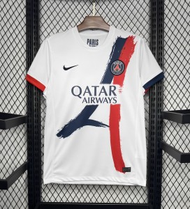 24/25 PSG Away White Jersey