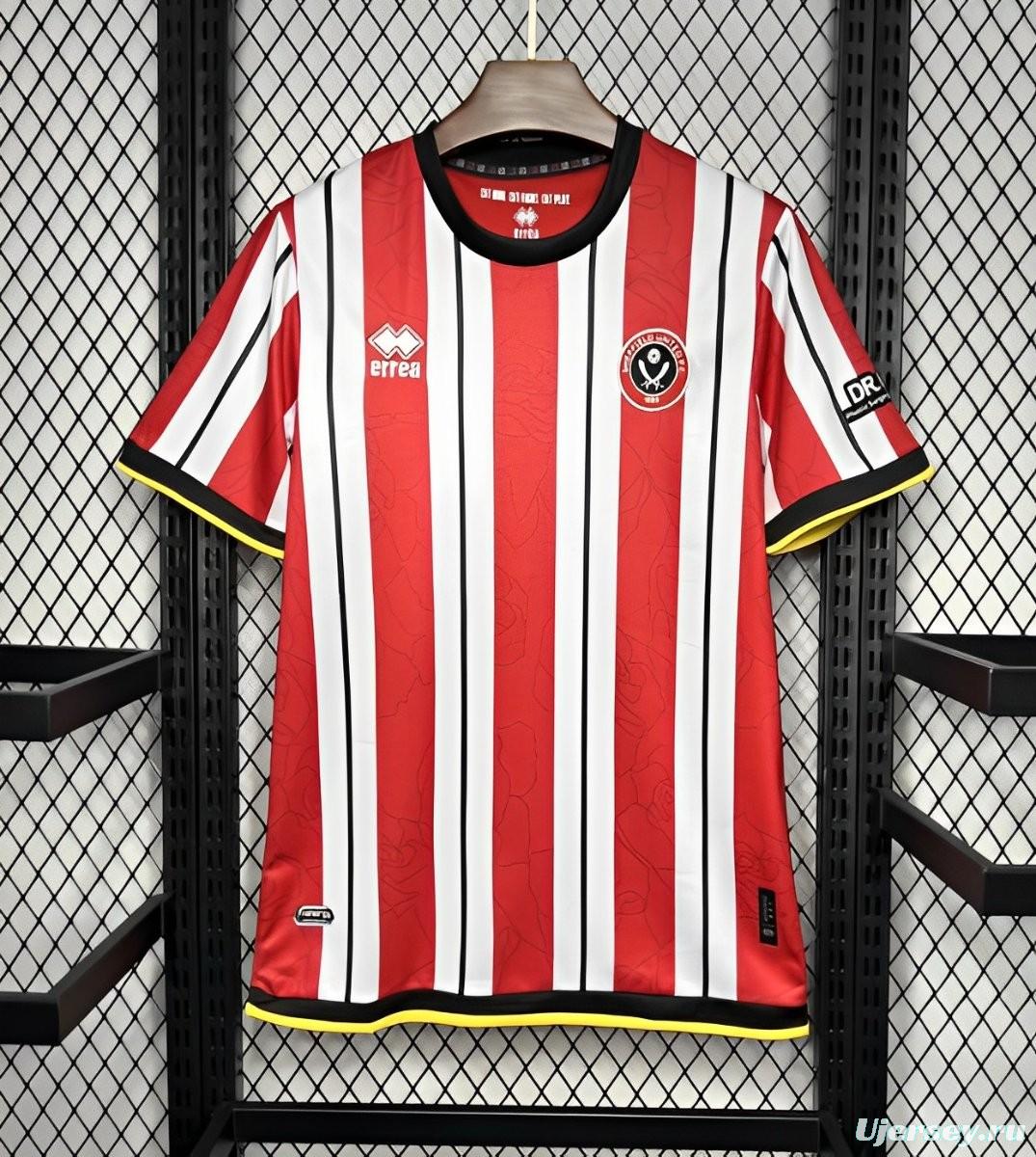 2024/25 Sheffield United F.C. Home Jersey