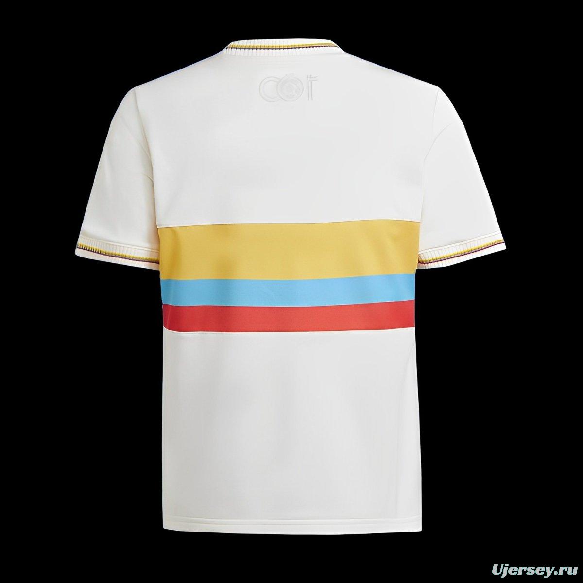 2024 Colombia White 120Th Anniversary Jersey