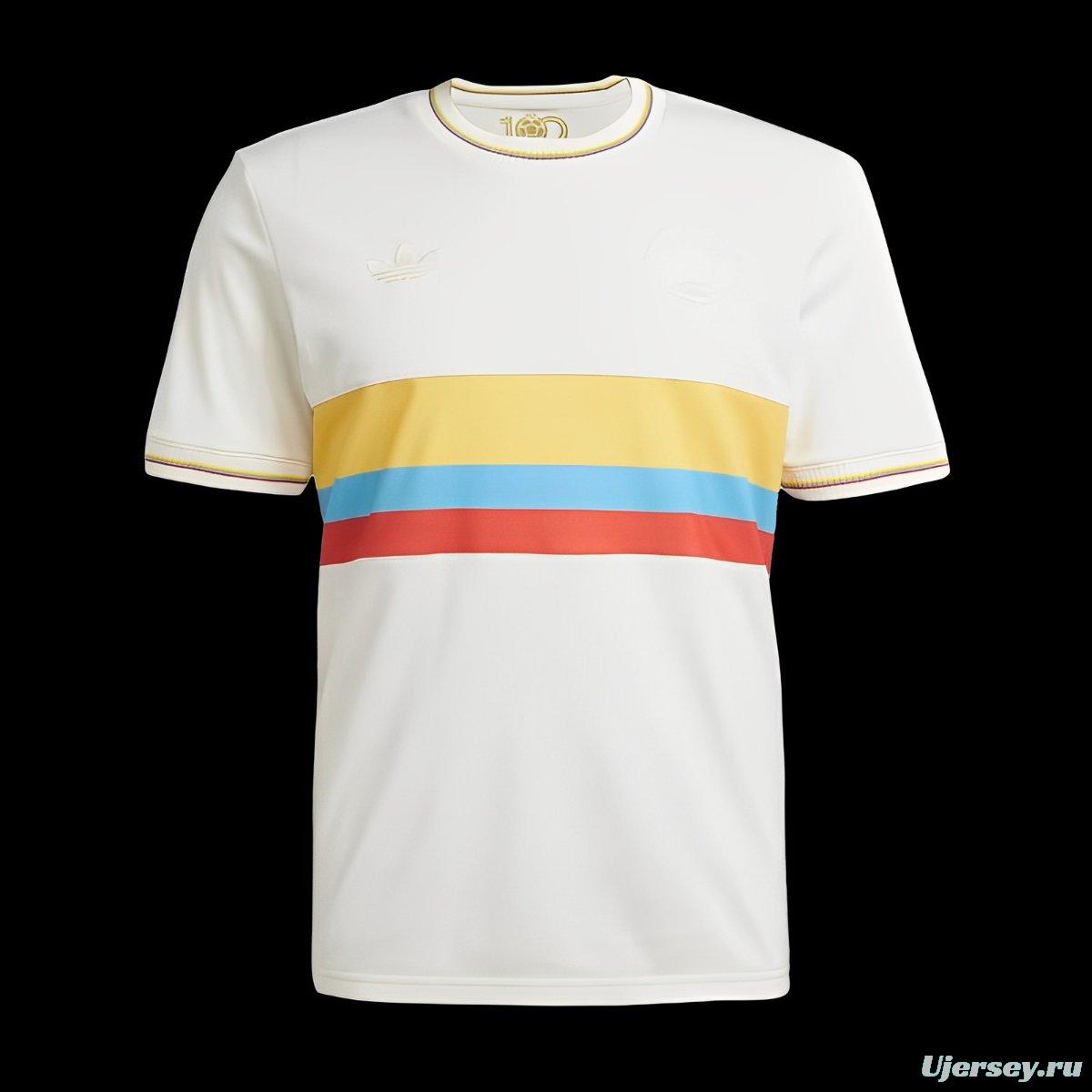 2024 Colombia White 100Th Anniversary Jersey