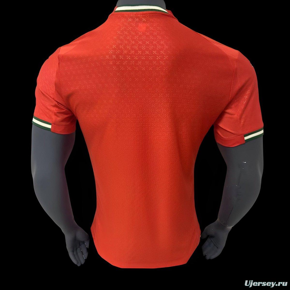 Player Version 2024 Portugal Home Jersey