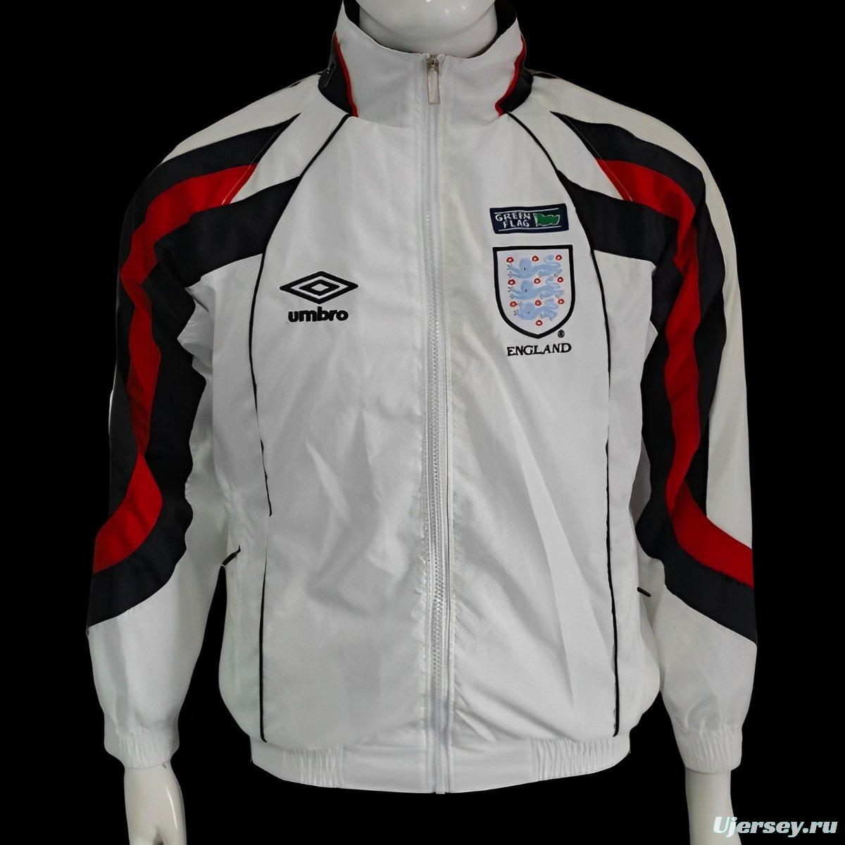 2024 England White Windbreaker