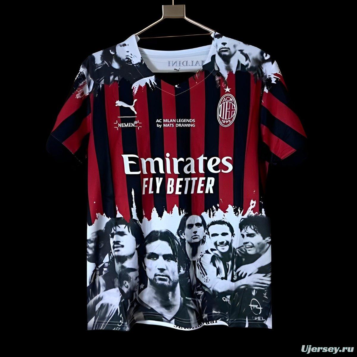 Retro 23/24 AC Milan Special Edition LEGENDS Jersey