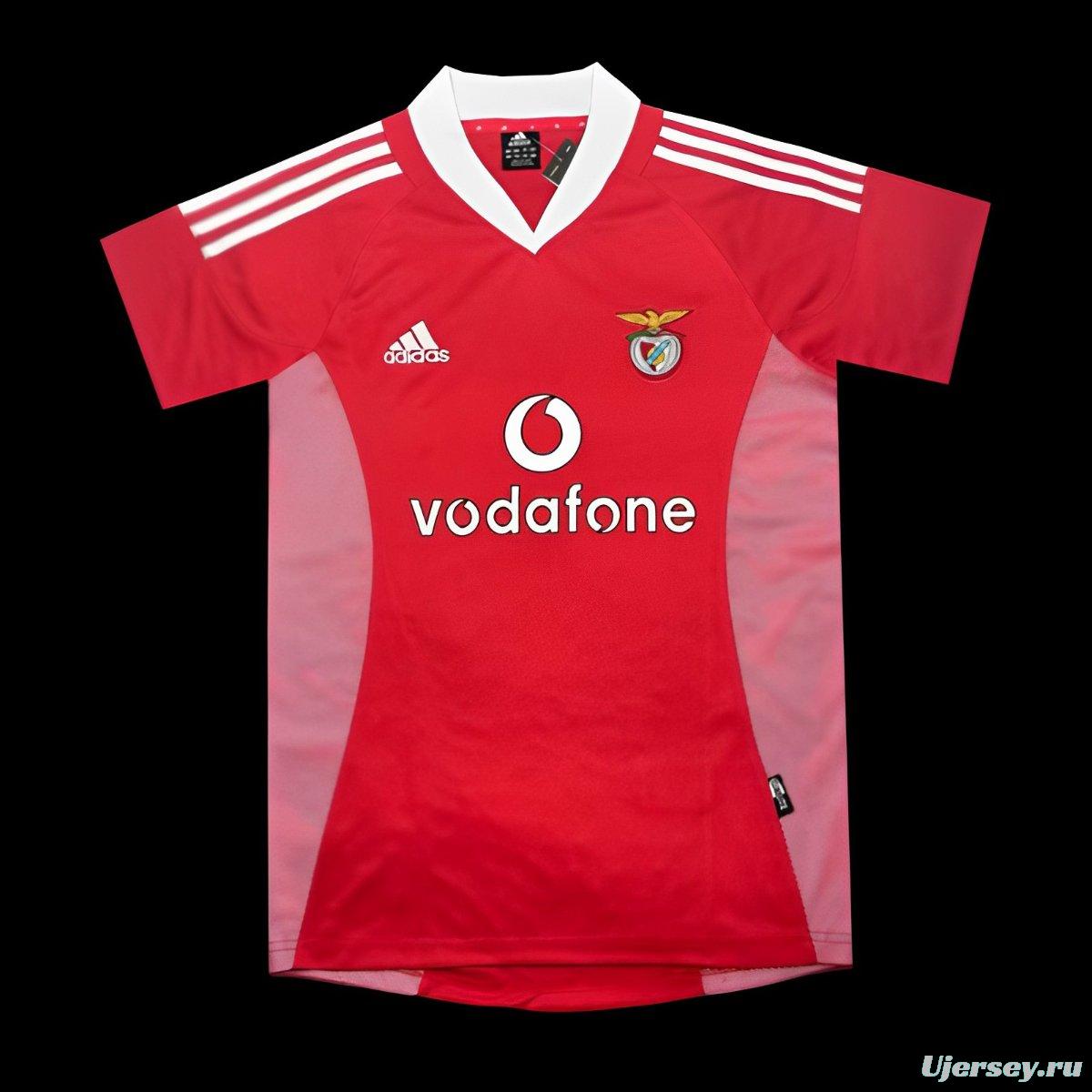 Retro 02/03 Benfica Home Jersey