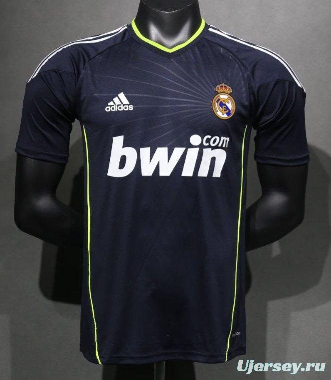 Player Version Retro 09/10 Real Madrid Away Jersey