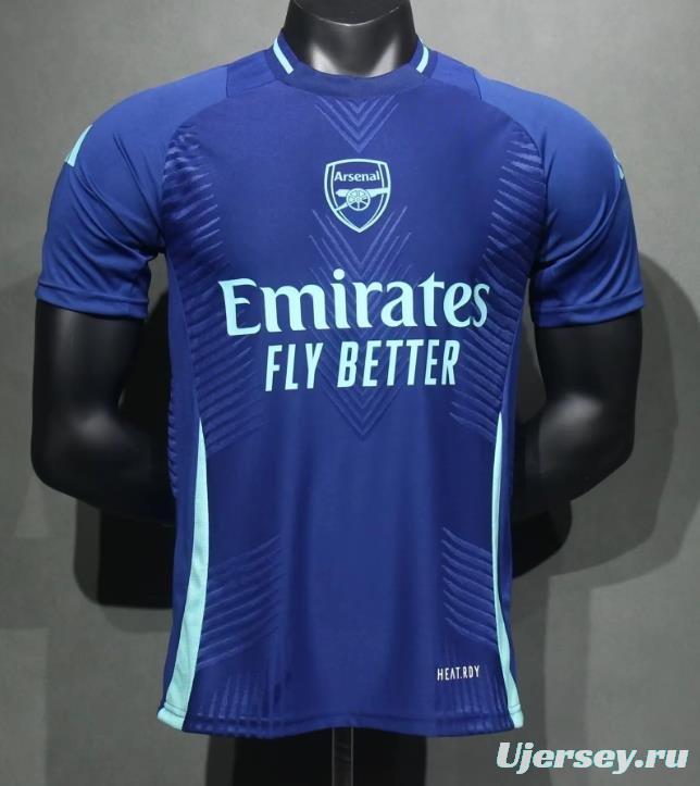 Player Version 24/25 Arsenal Blue Pre-Match Jersey