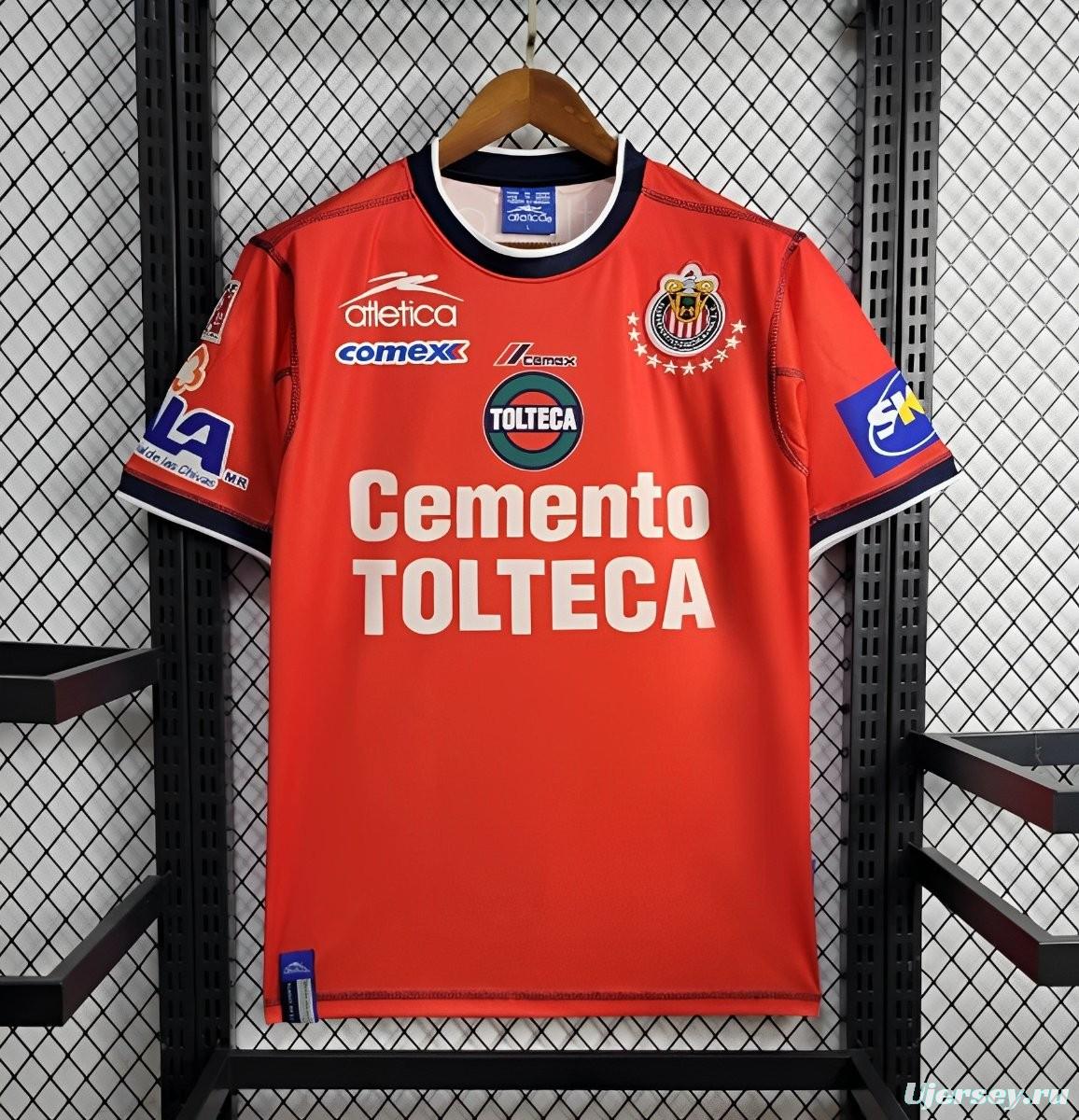 Retro 02/03 Chivas Guadalajara Away Jersey