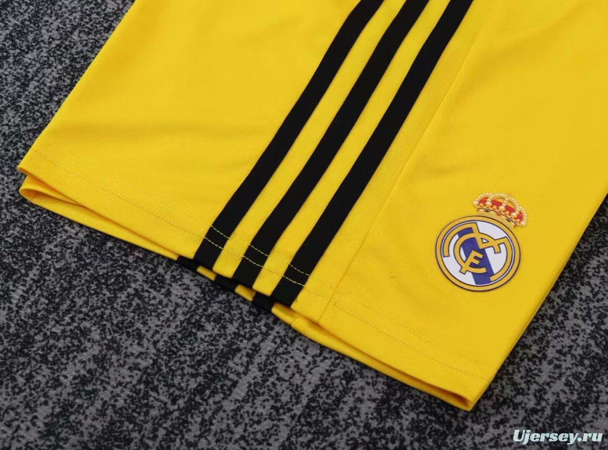 Retro Kids 11/12 Real Madrid Yellow Goalkeeper Jersey