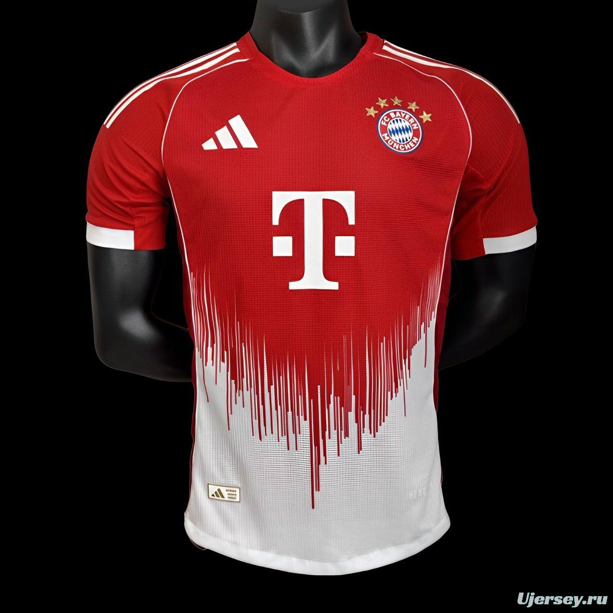 Player Version 25/26 Bayern Munich Home Jersey