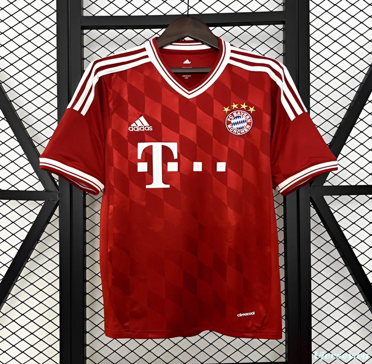 13/14 Retro Bayern Munich Home Jersey