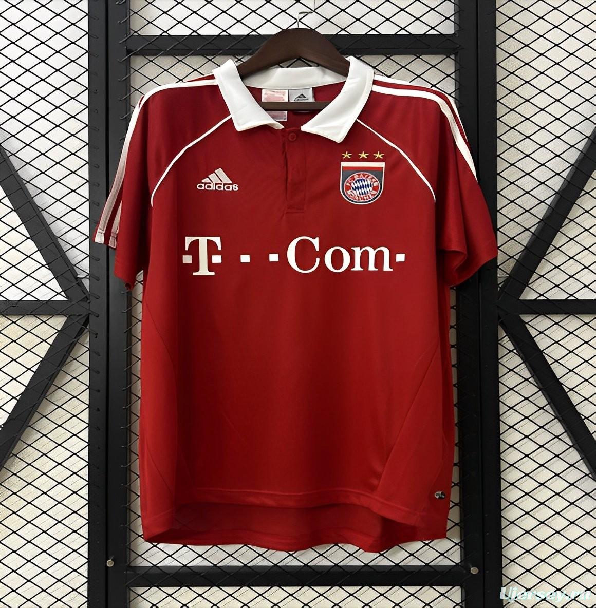 05/06 Retro Bayern Munich Home Jersey