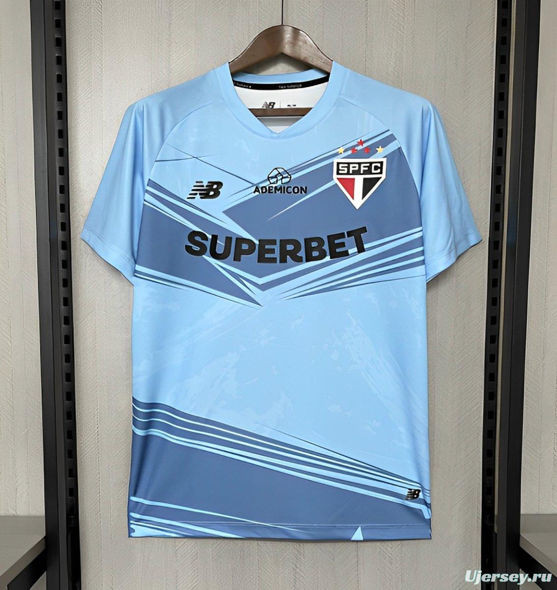 25/26 Sao Paulo Goalkeeper Home Jersey S-XXXXL