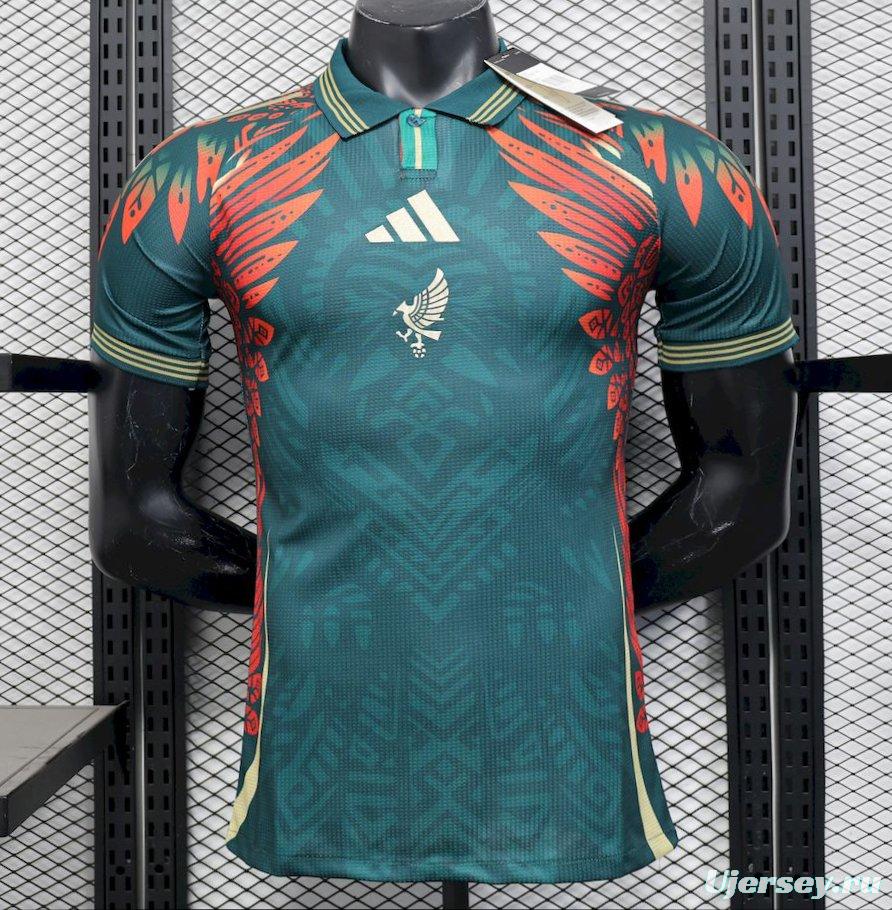 Player Version 2025 Mexico Green Leaked Jersey