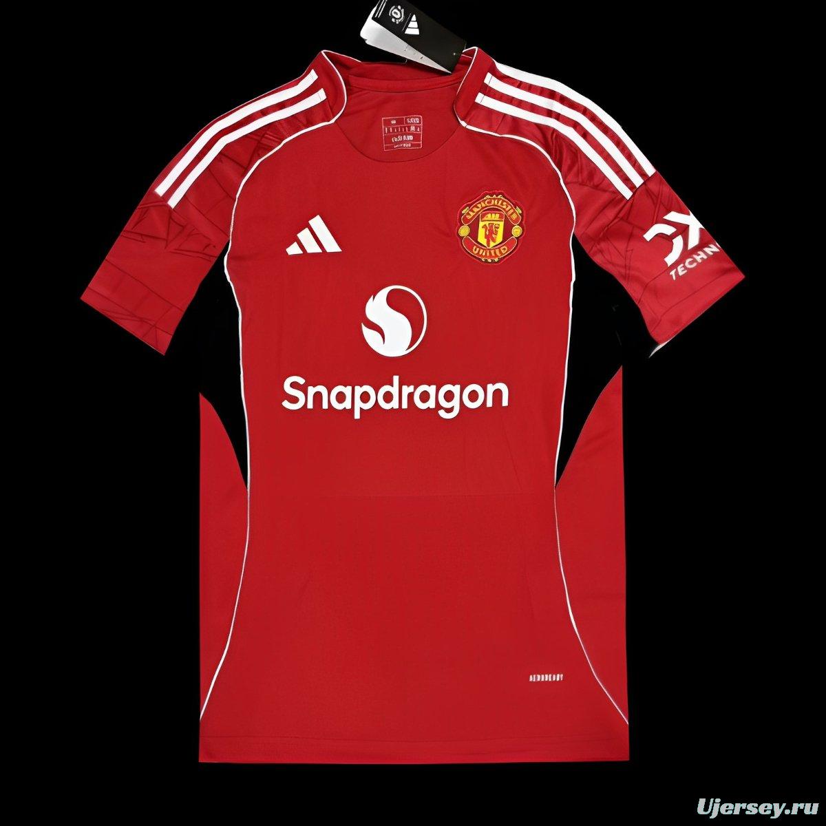 25/26 Manchester United Home Jersey