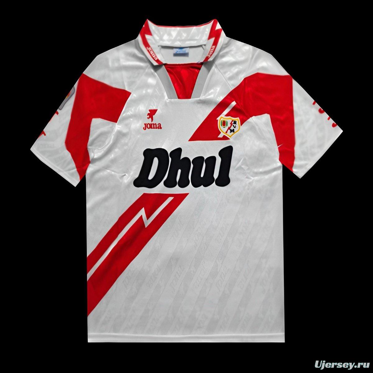 Retro 95/96 Rayo Vallecano Home Jersey