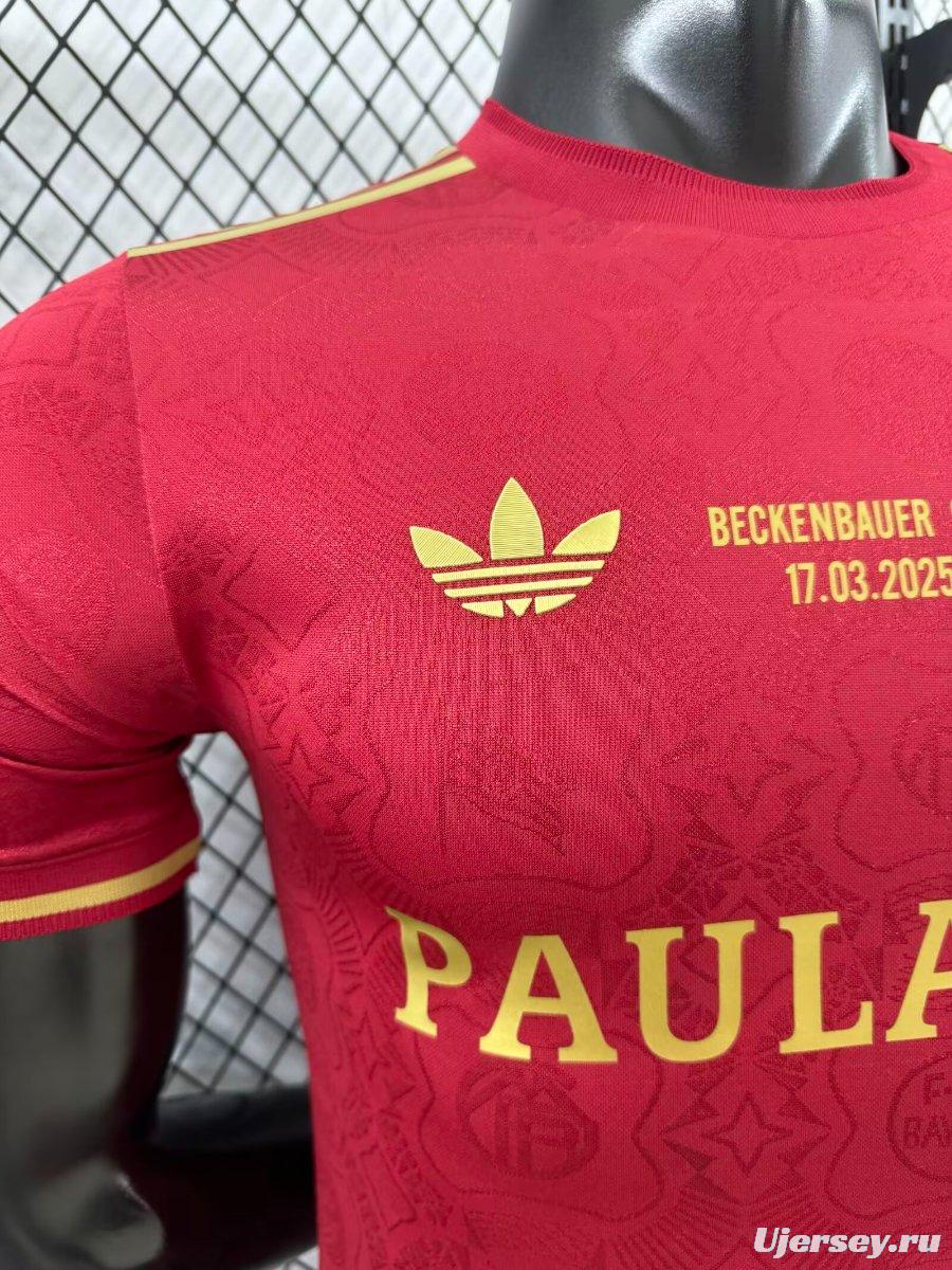 Player Version 2024/25 Bayern Munich 125 Anniversary Beckenbauer Jersey