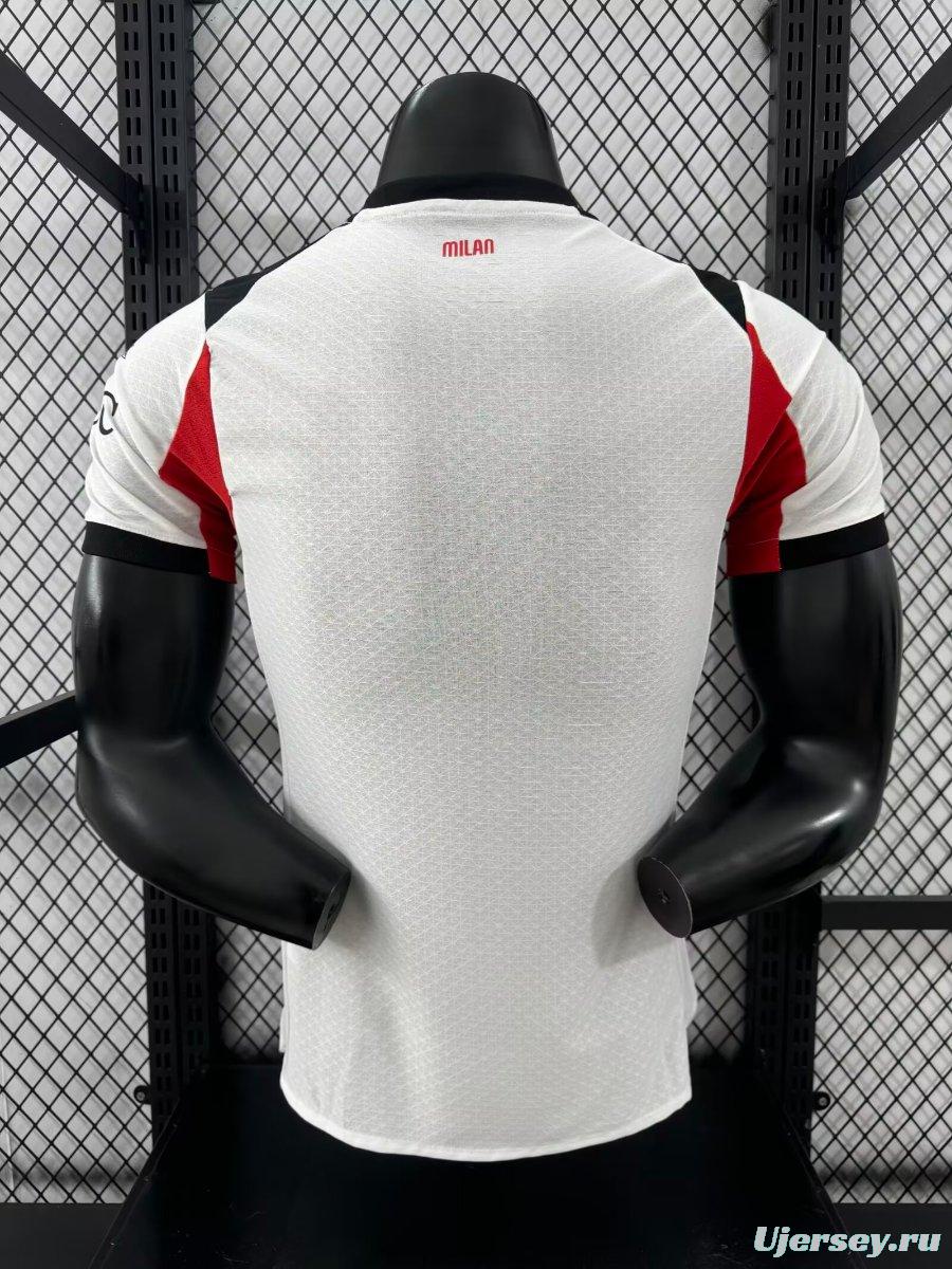 Player Version 25/26 AC Away White Jersey