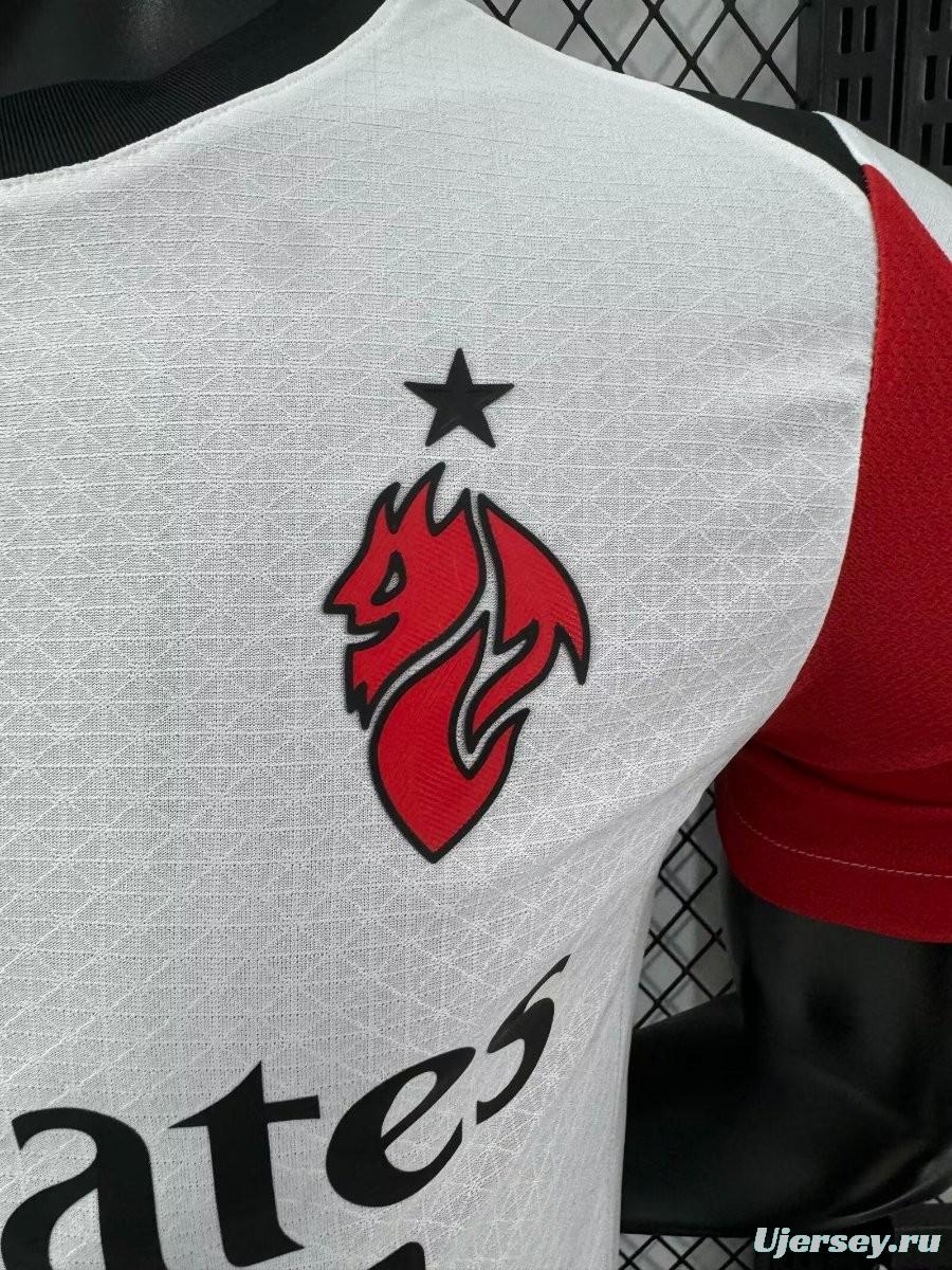 Player Version 25/26 AC Away White Jersey
