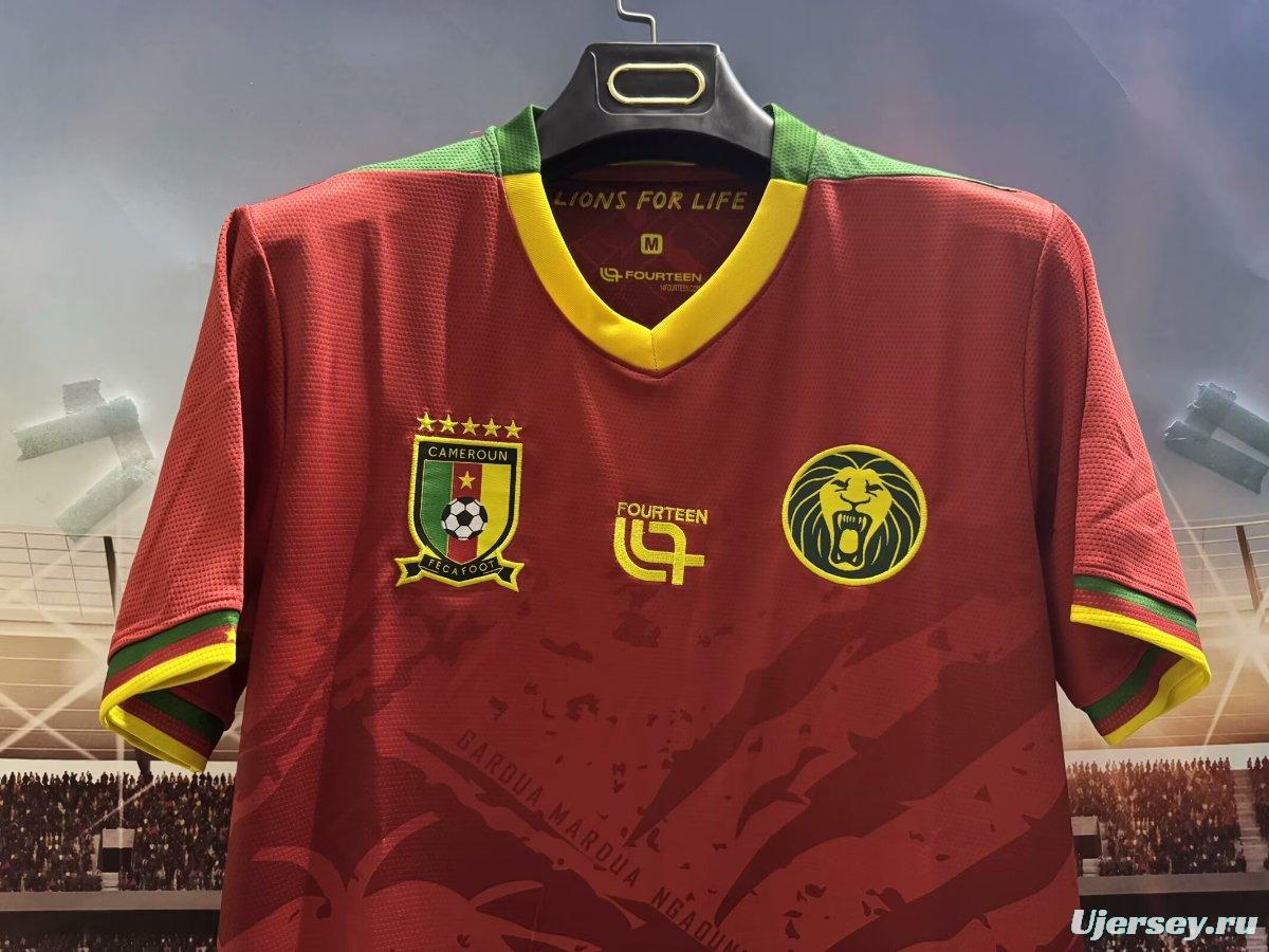 2025 Cameroon Away Wine Jersey