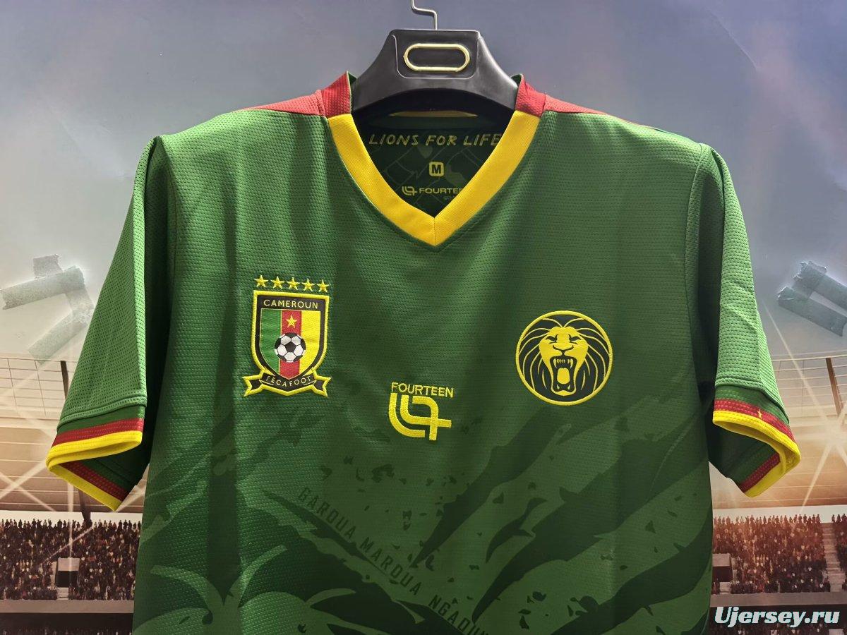 2025 Cameroon Home Jersey