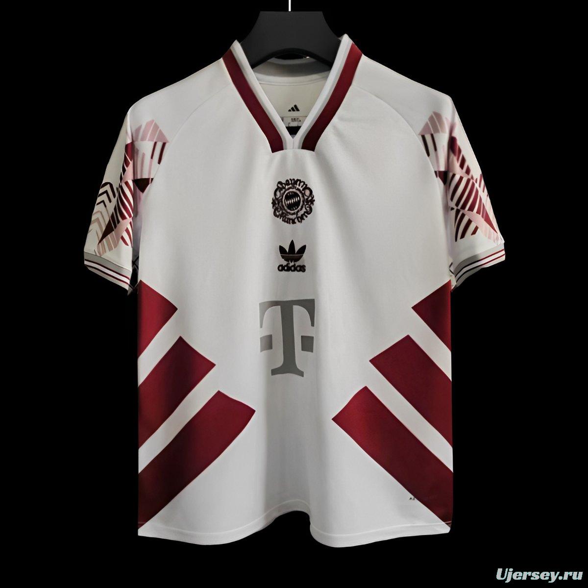 25/26 Bayern Munich WHITE Pre-Match Jersey