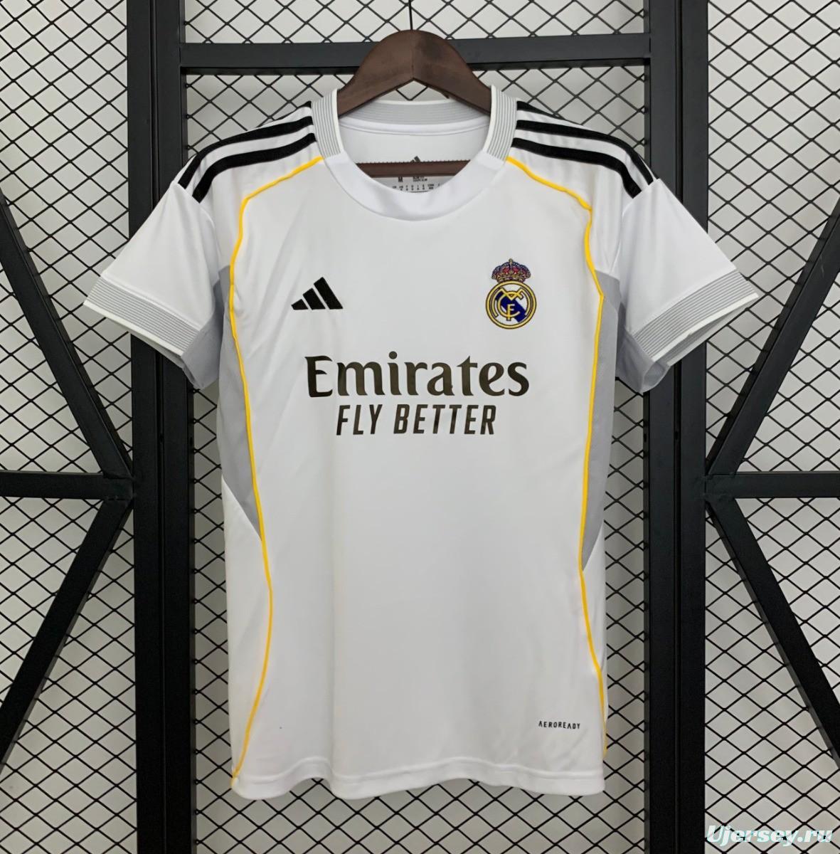 25/26 Women's Real Madrid Home Jersey