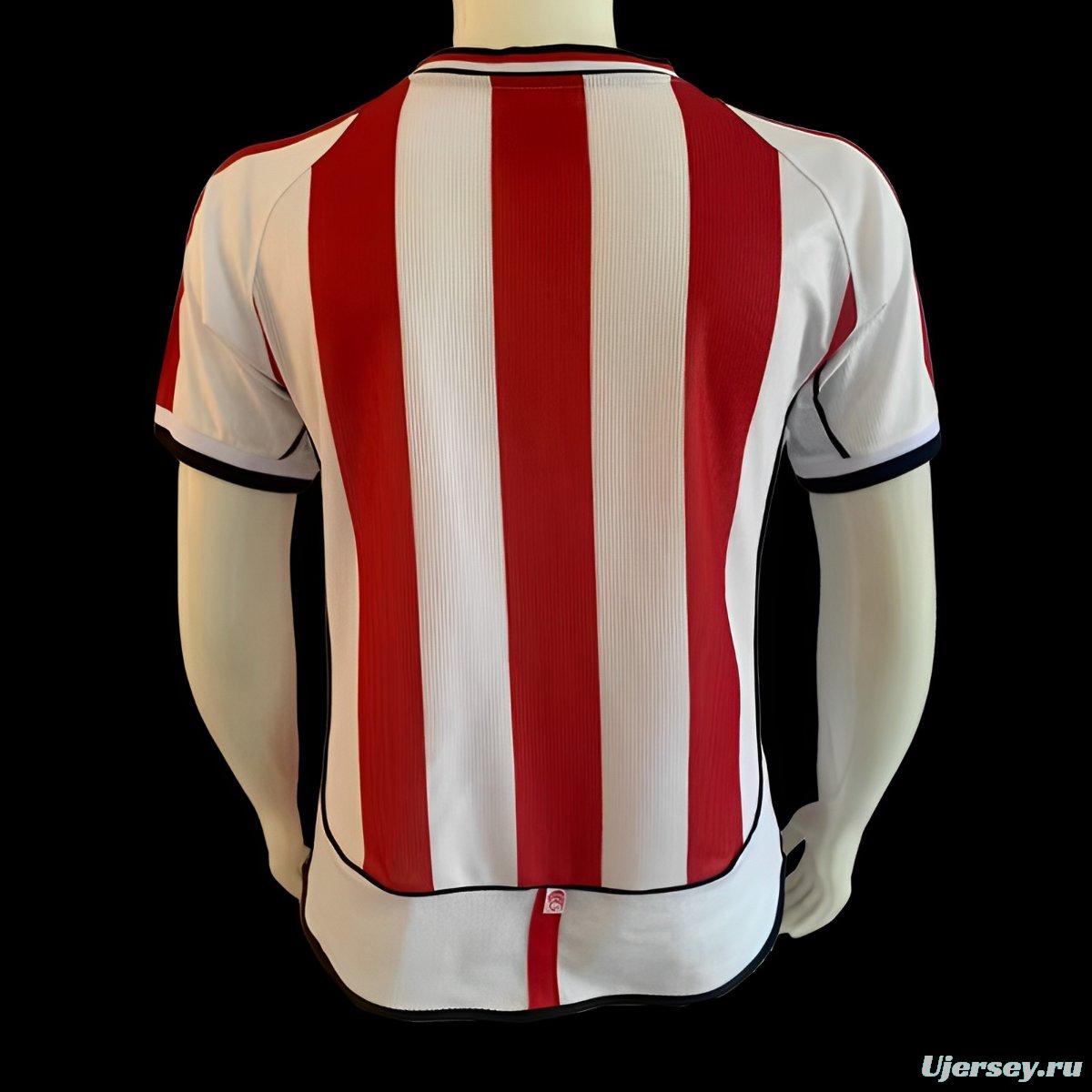 Retro 01/02 Olympiacos Home Jersey