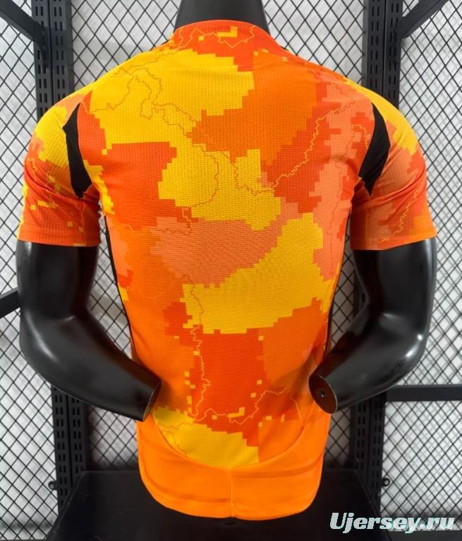 Player Version 25/26 PSG Third Orange Jersey
