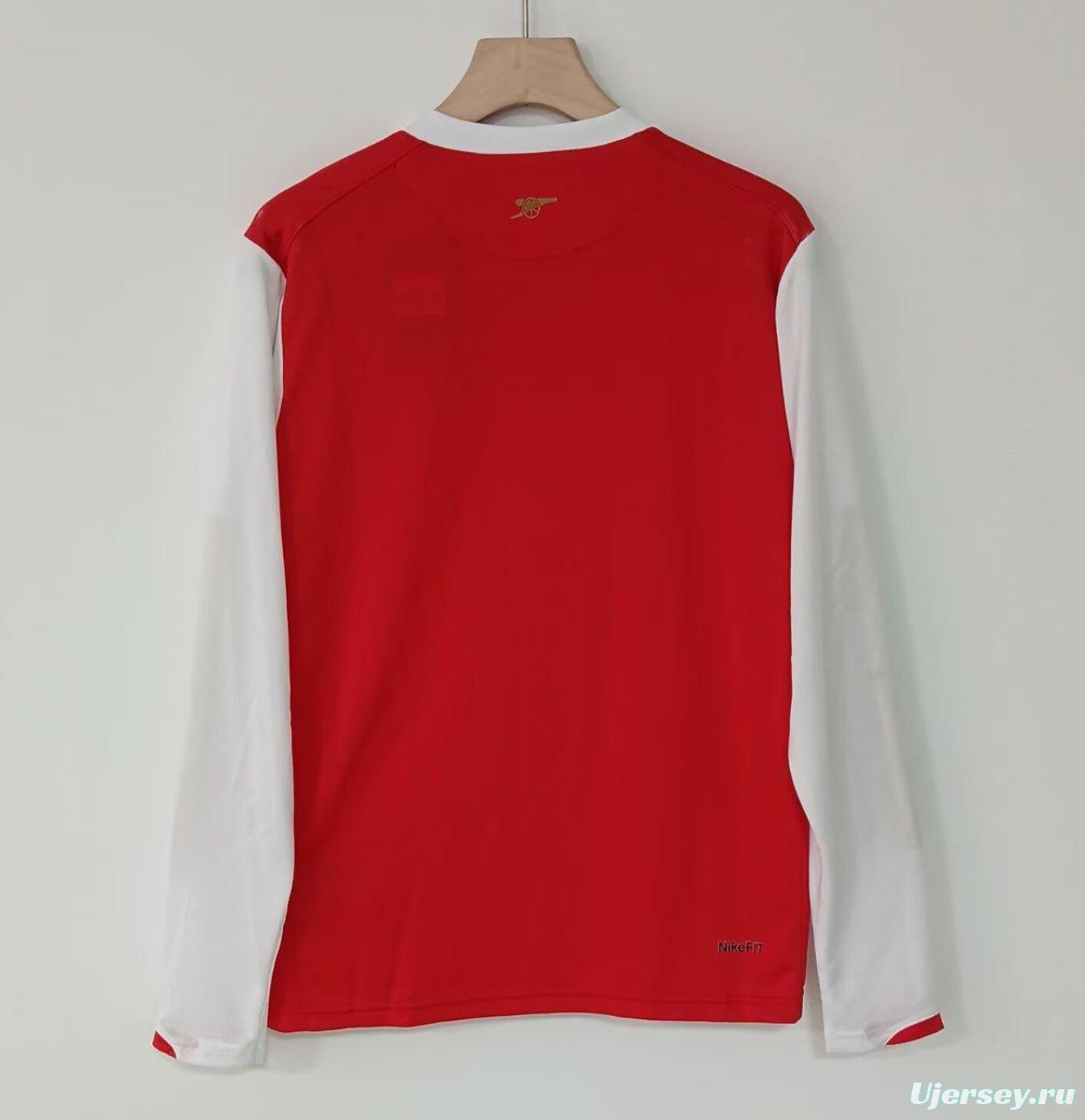 Retro 07/08 Arsenal Home Long Sleeve Jersey