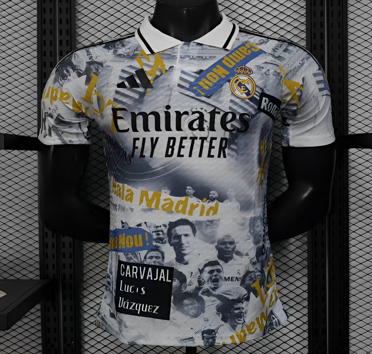 Player Version 25/26 Real Madrid Special Edition Commemorative Legendary Jersey