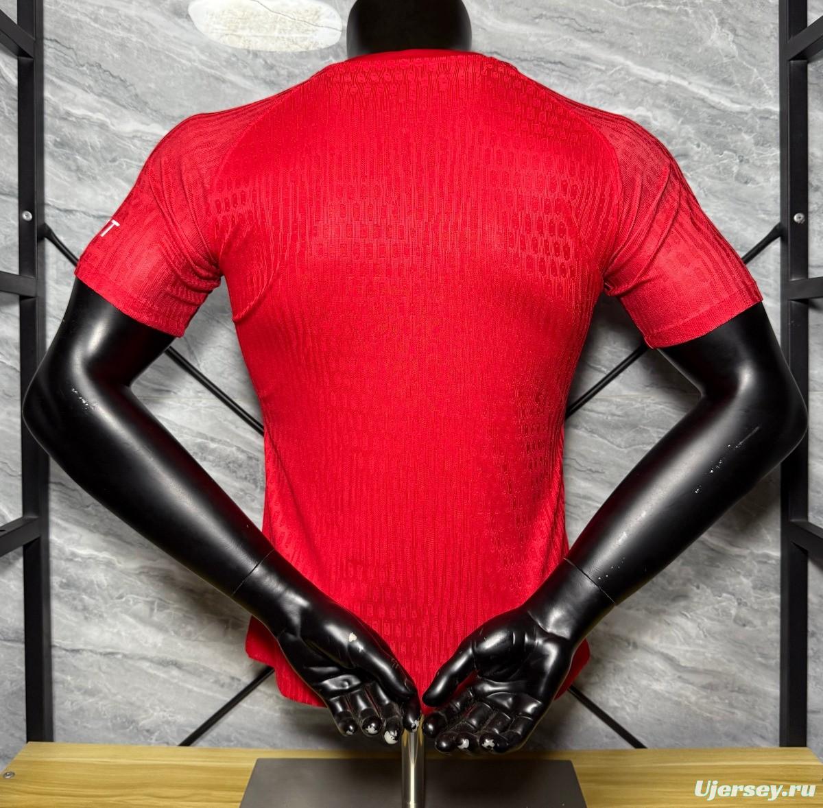 1 Star Player Version 25/26 PSG Red Champion Jersey