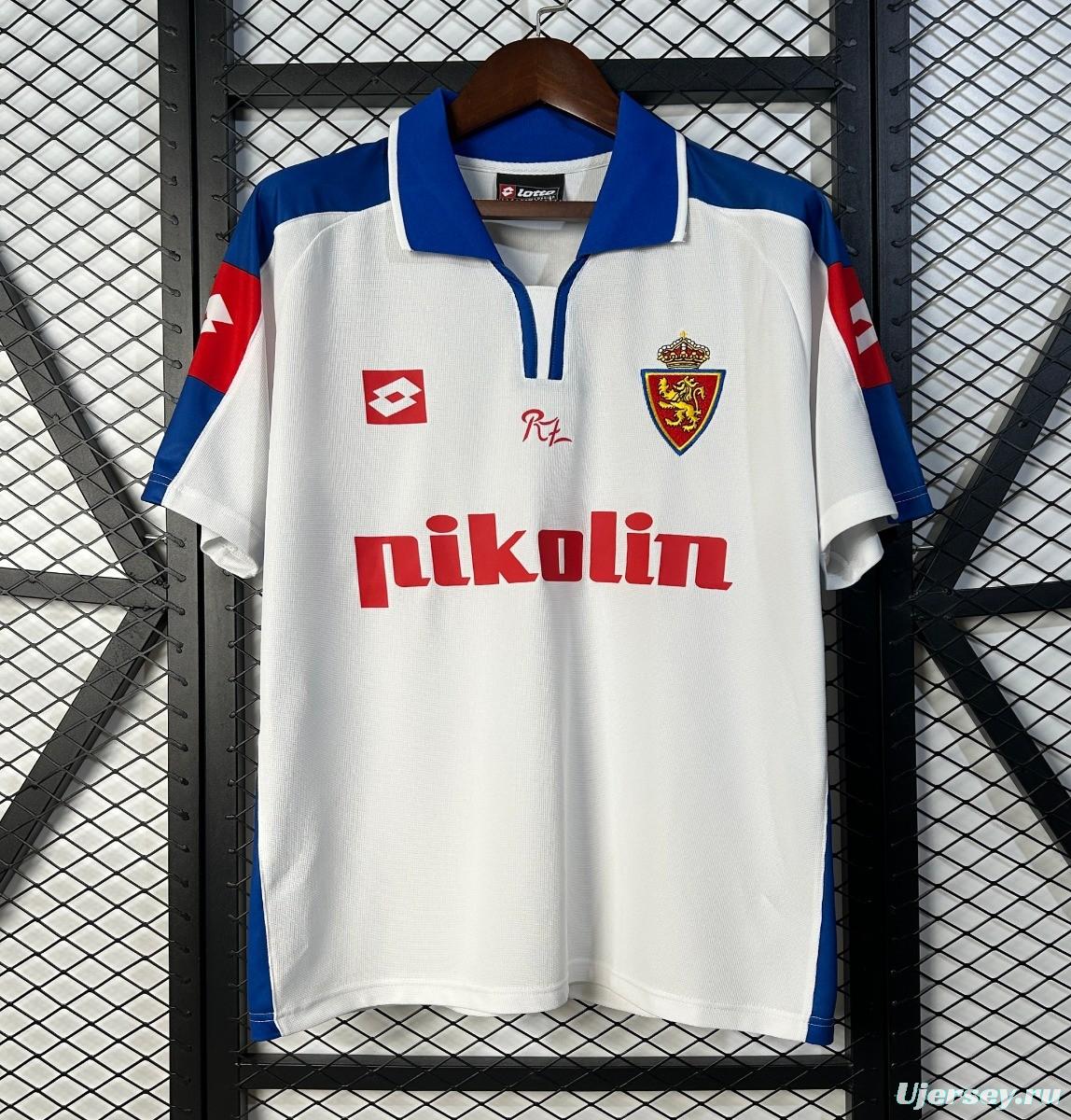 2004 Retro Zaragoza Home Jersey