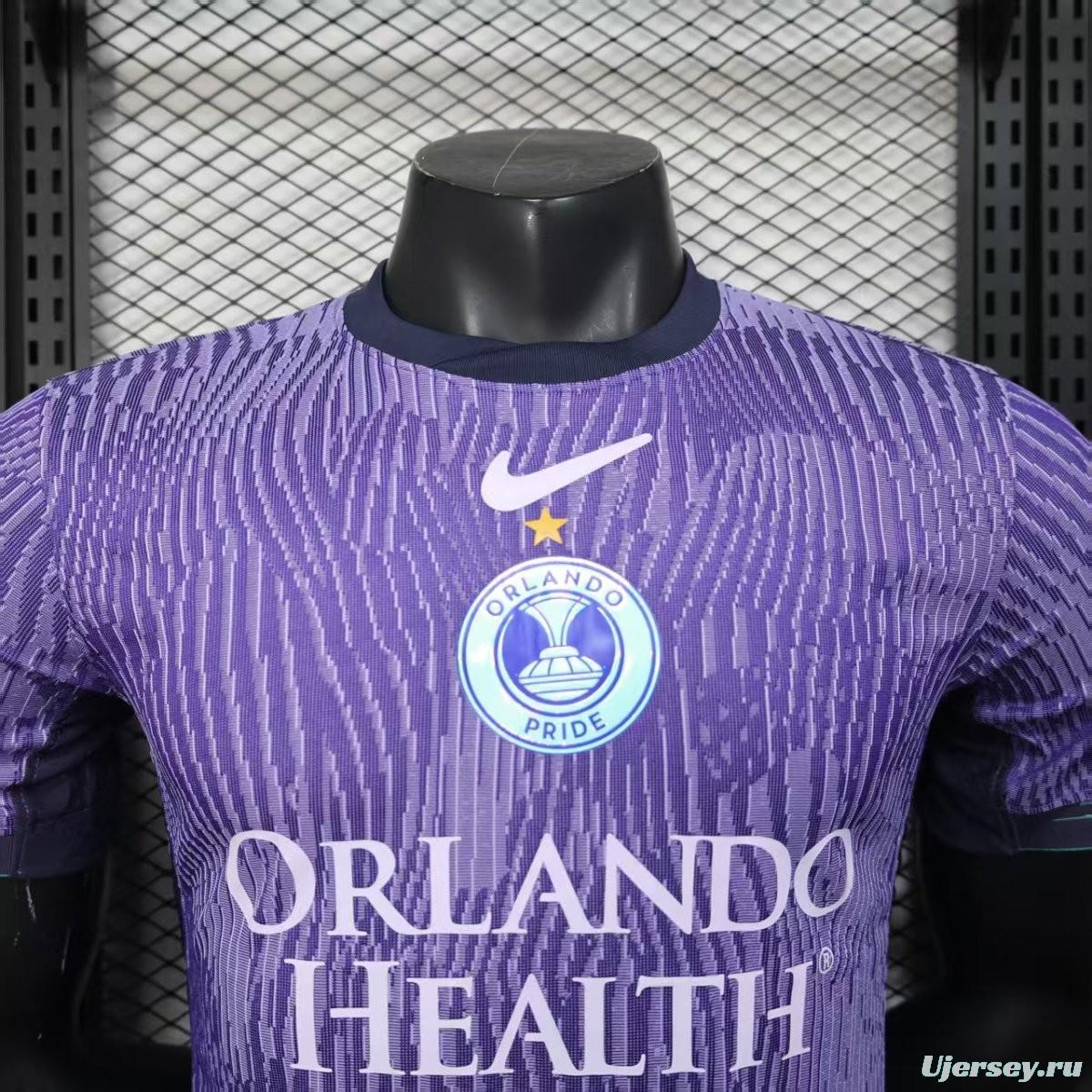 Player Version 25/26 Orlando Pride Home Jersey