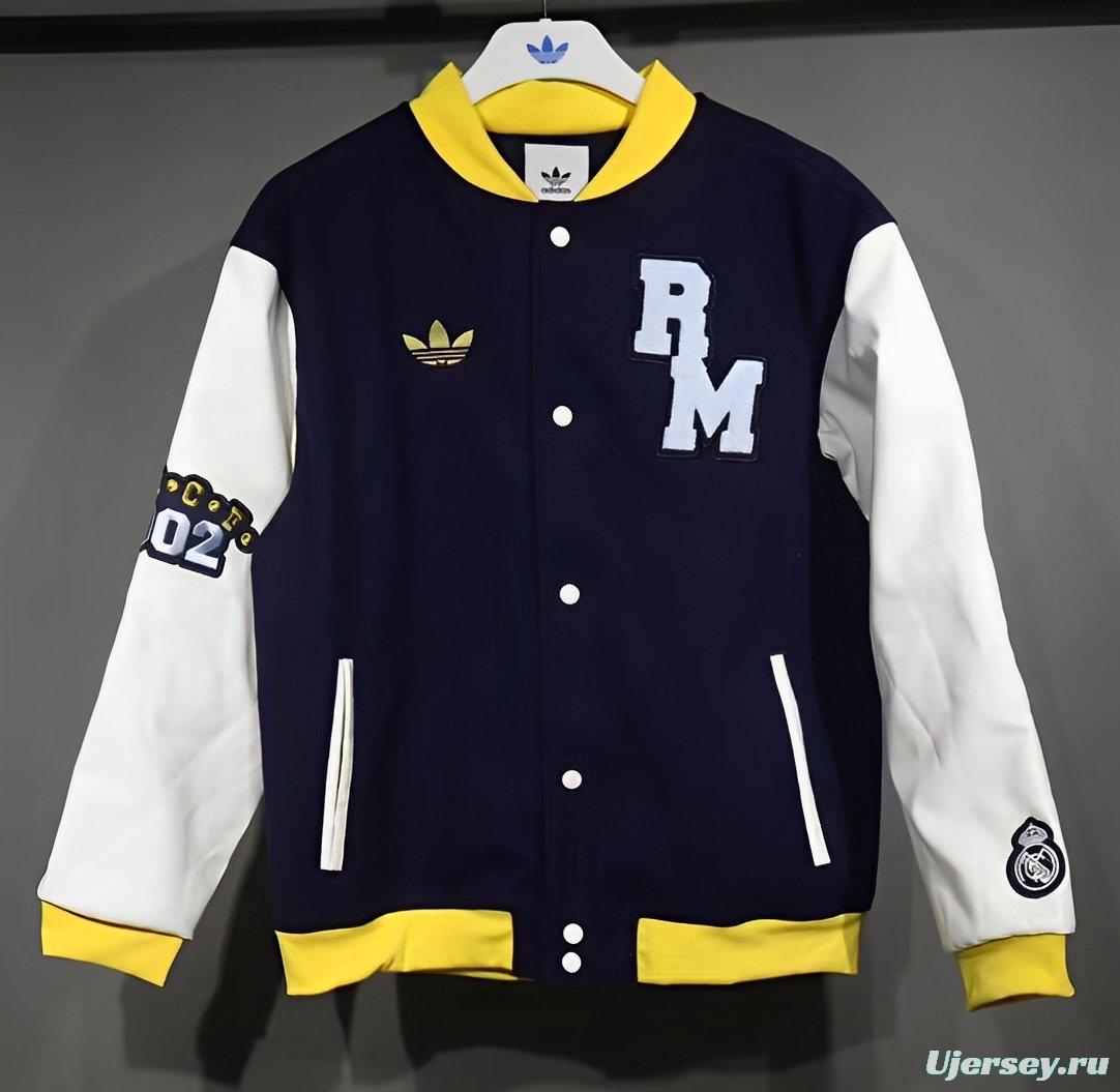 25/26 Adidas Originals xReal Madrid Baseball VRCT Outdoor Jakcet