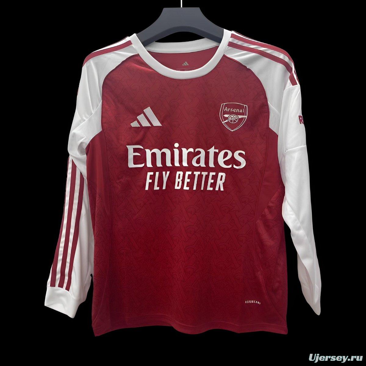 25/26 Arsenal Home Long Sleeve Jersey