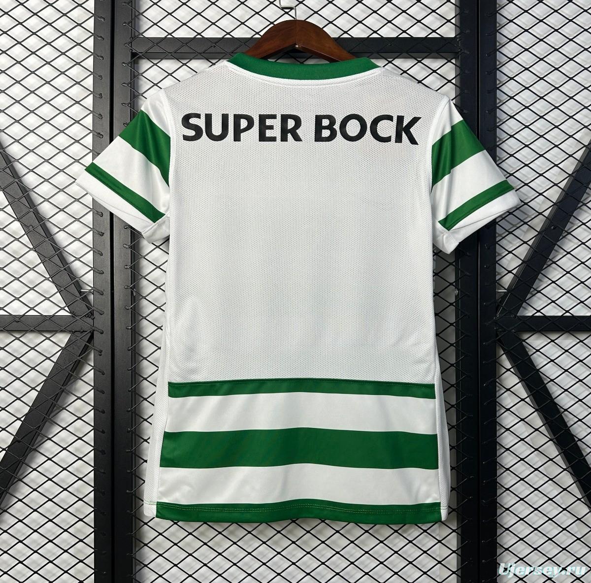 25/26 Women Sporting Lisbon Home Jersey