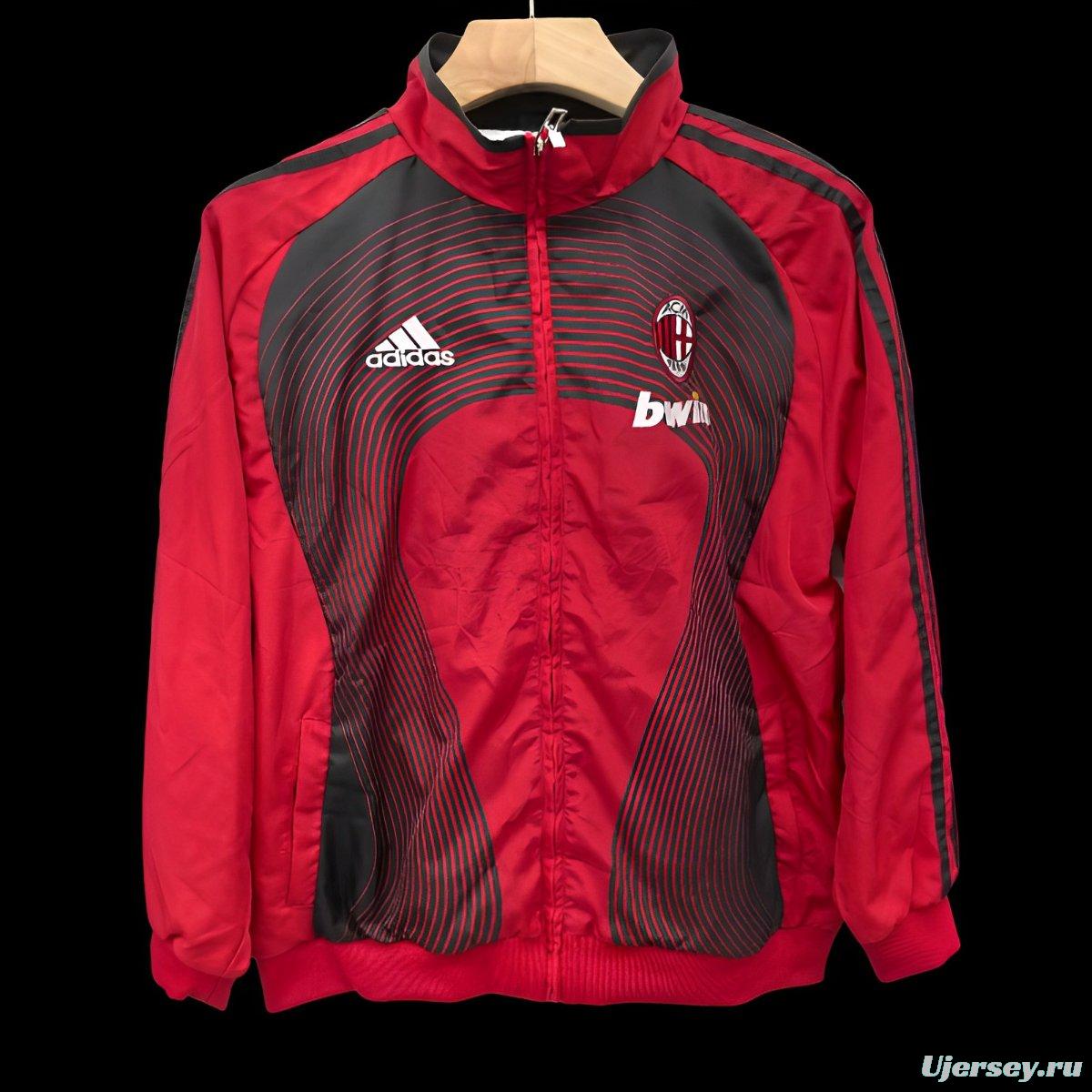 25/26 AC Milan Red Windbreaker
