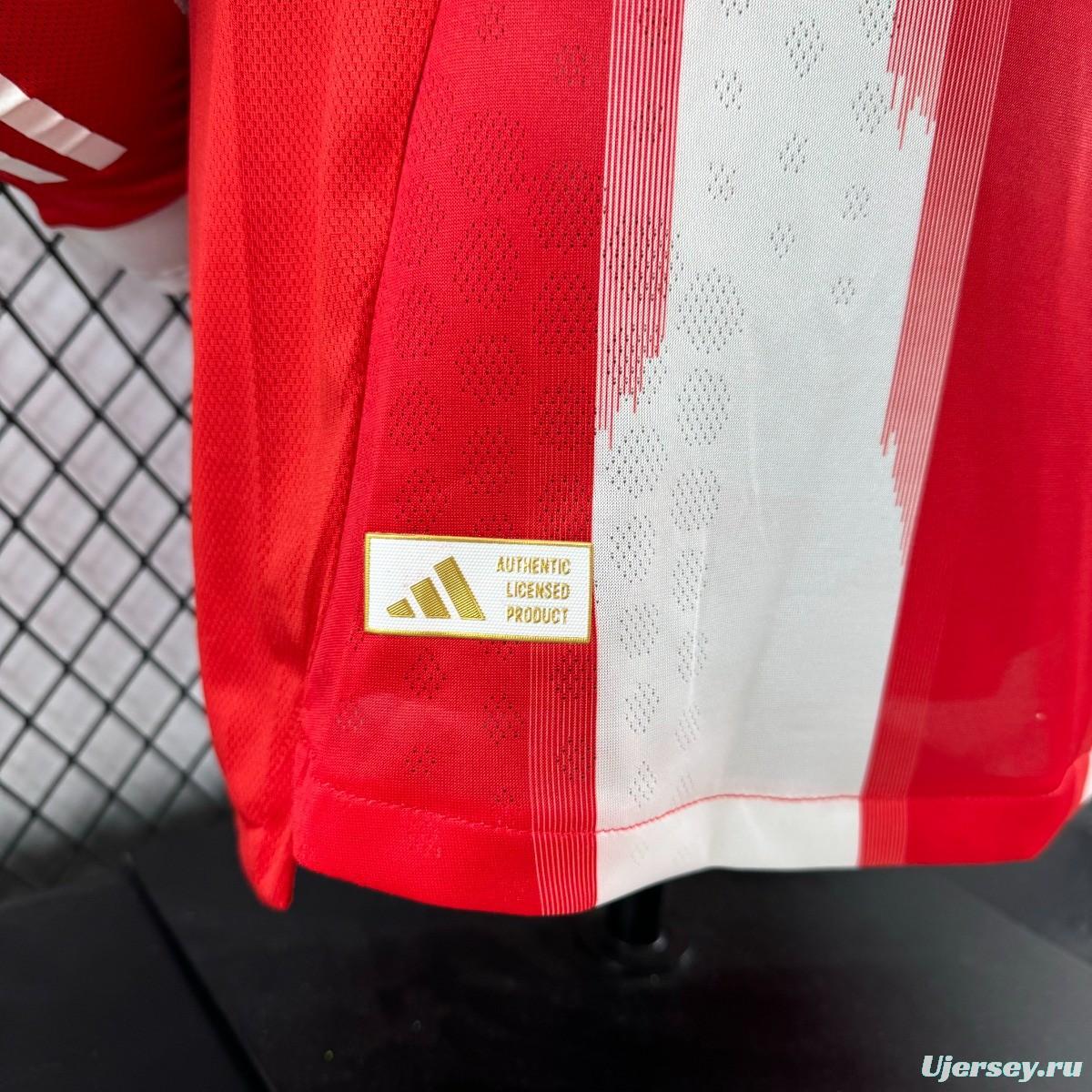 Player Version 25/26 Bayern Munich Home Long Sleeve Jersey