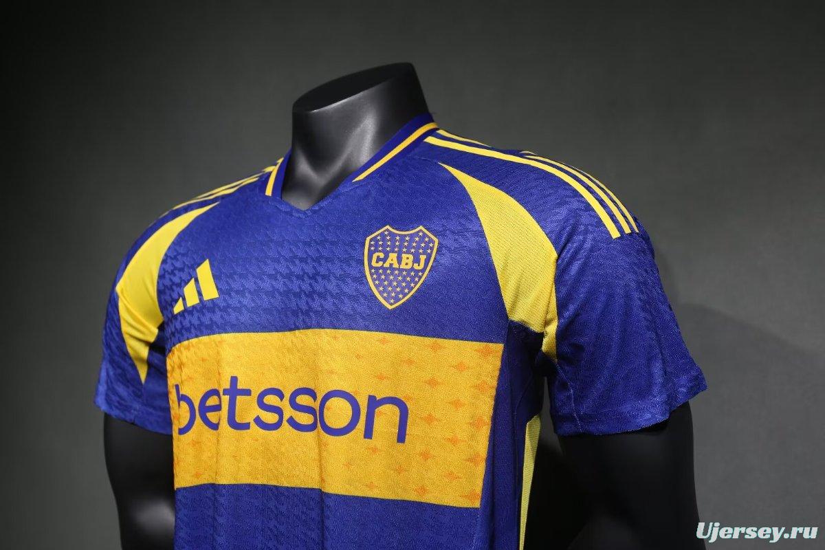 Player Version 25/26 Boca Juniors Blue/Yellow Special Jersey