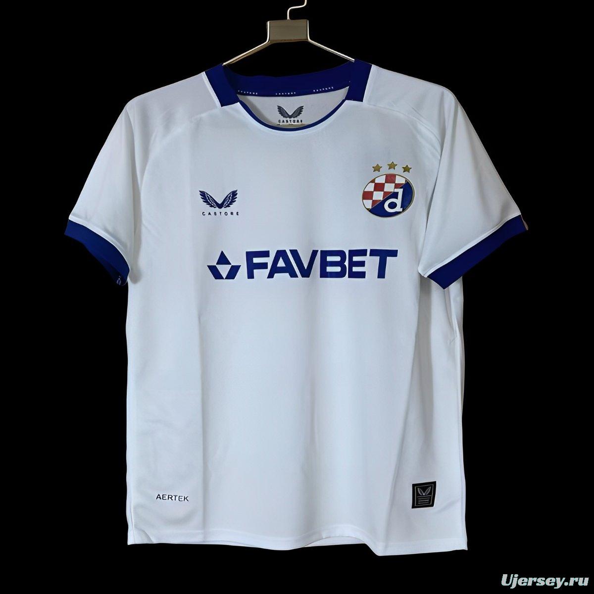 25/26 Dinamo Zagreb Away White Jersey