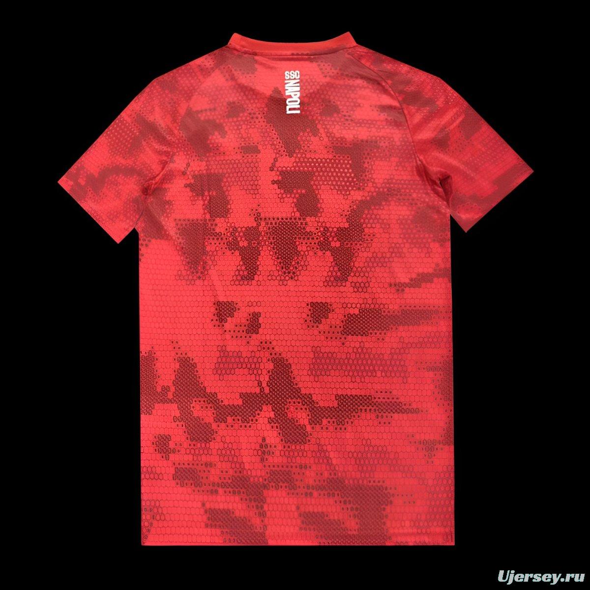 25/26 Napoli Red Pre-Match Jersey