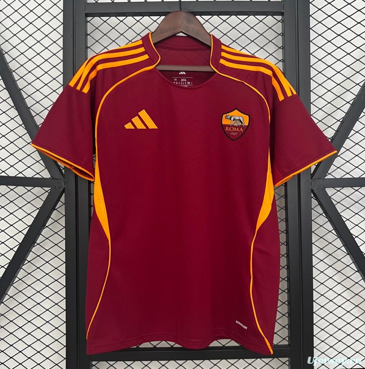 25/26 Roma Home Jersey
