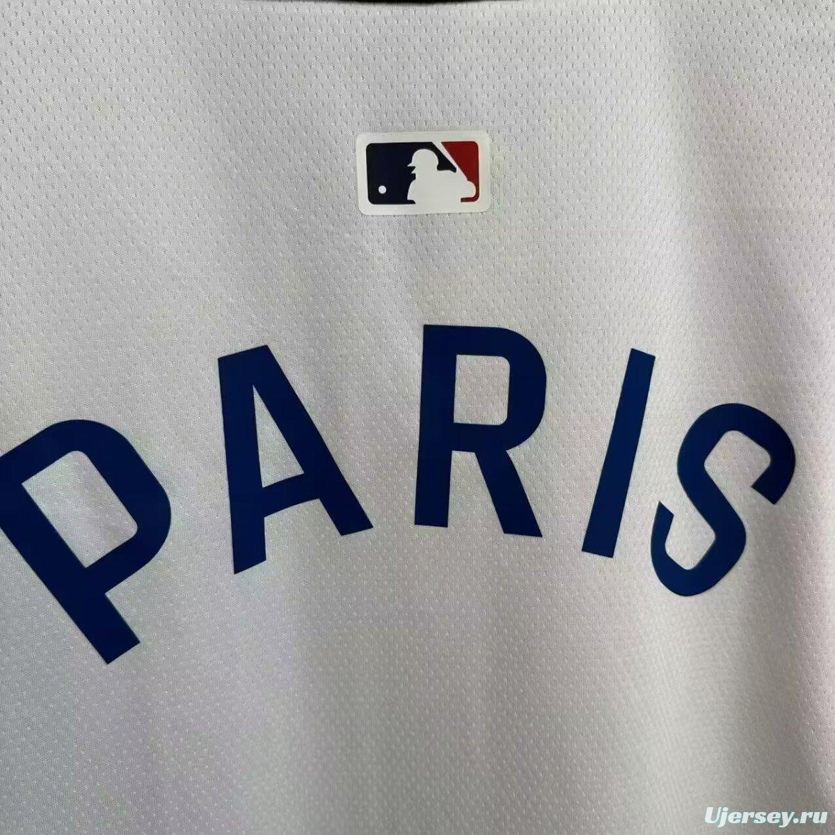 25/26 PSG US Pack Baseball WHITE Jersey