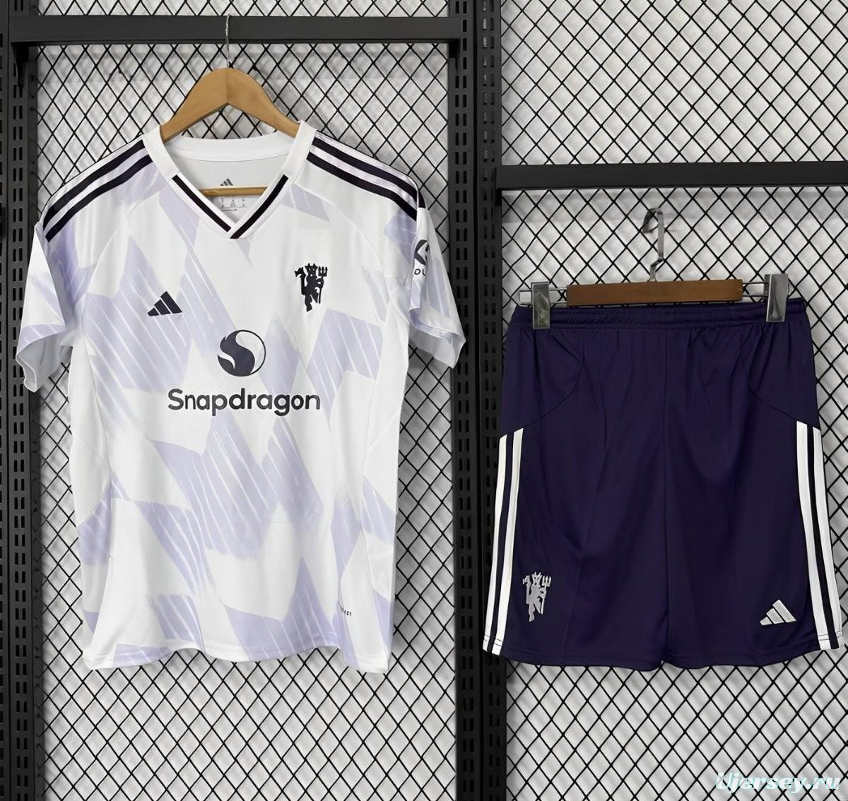 25/26 Kids Manchester United Away Jersey