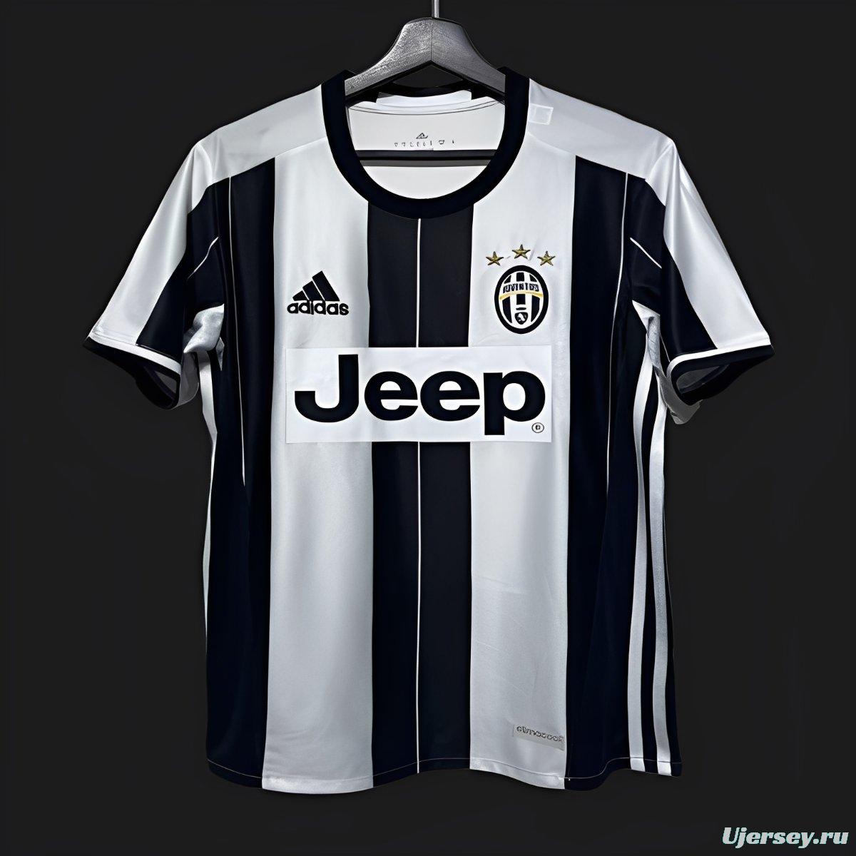 Retro 16/17 Juventus Home Jersey