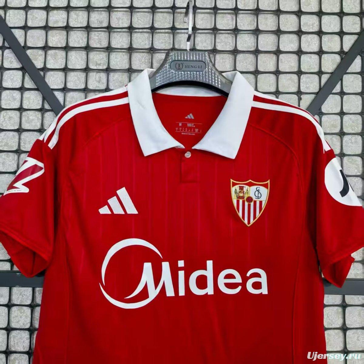 25/26 Valencia Away Red Jersey