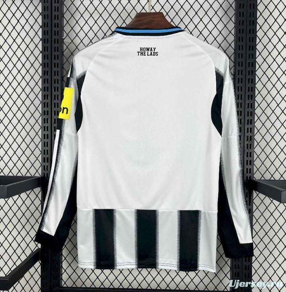 25/26 Newcastle United Home Long Sleeve Jersey