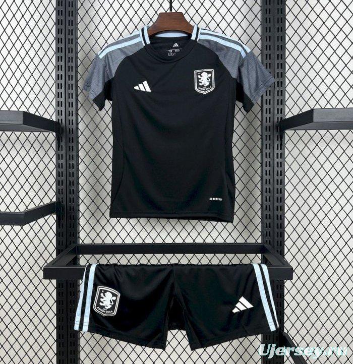 2025/26 Kids Aston Villa Away Kit
