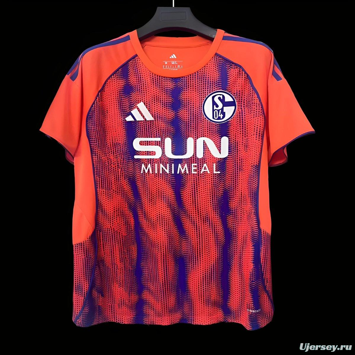 25/26 Schalke 04 Third Orange Jersey