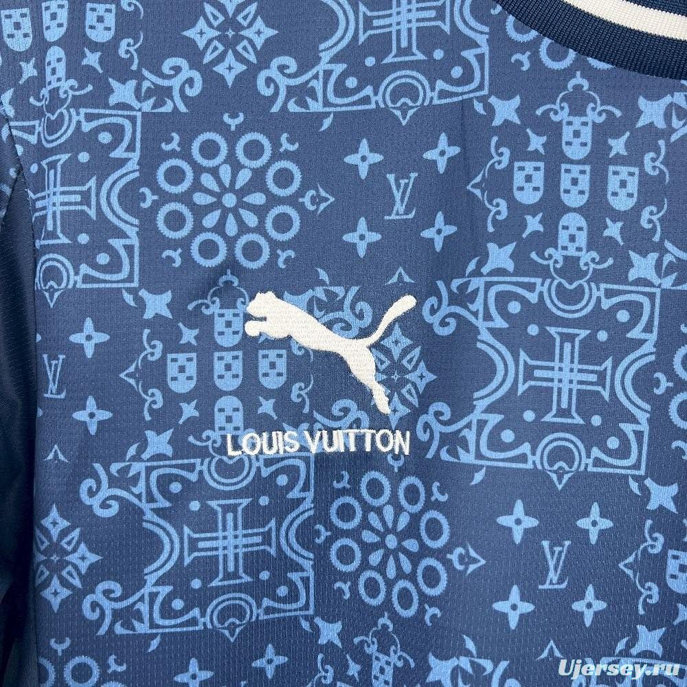2025 Portugal Louis Vuitton Navy Special Jersey